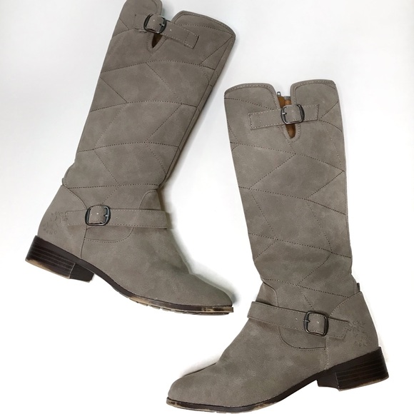 lucky knee high boots